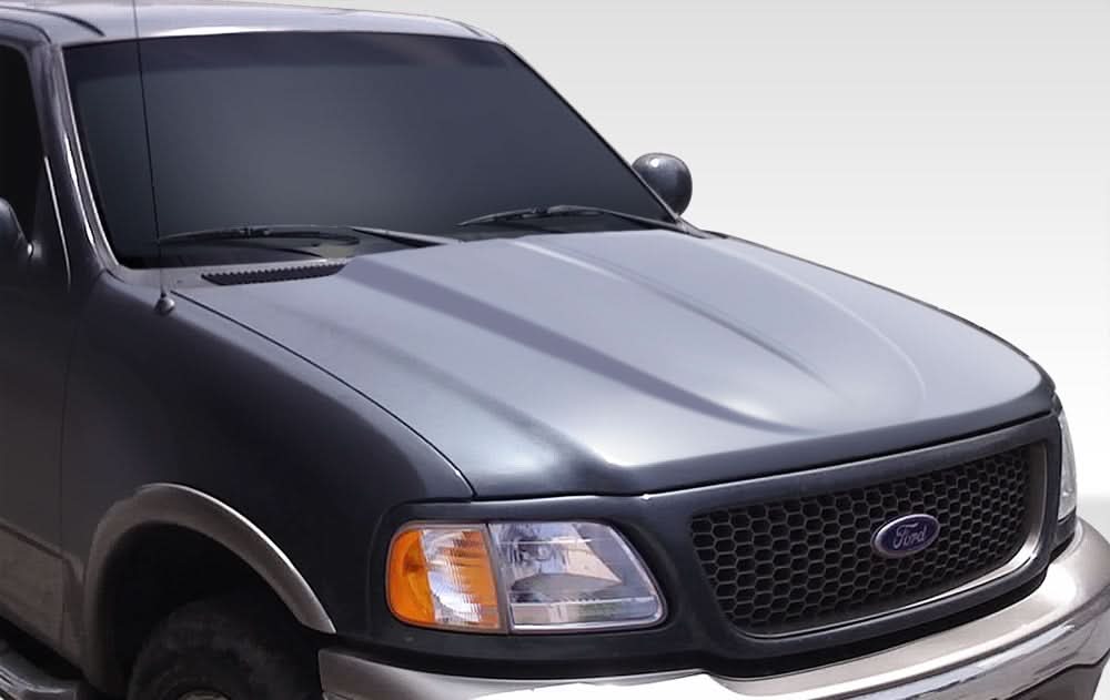 1997-2003 Ford F-150 Cowl Hood - 1 Piece - FRP