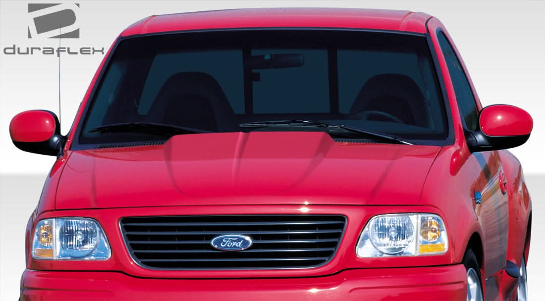 1997-2003 Ford F-150 Cowl Hood - 1 Piece - FRP