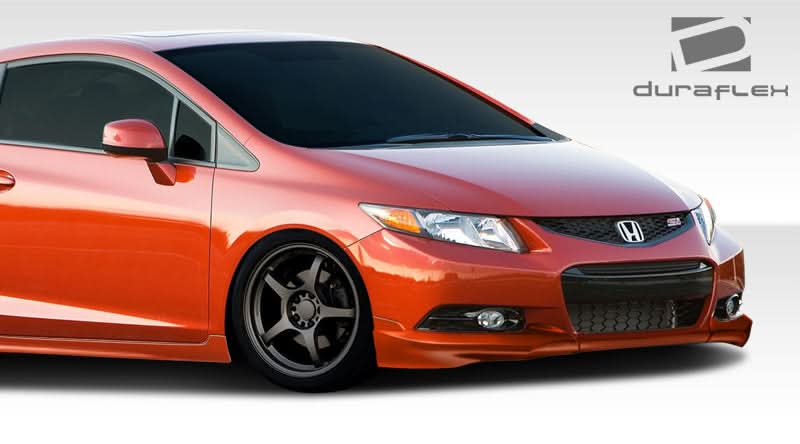2012-2013 Honda Civic Si 2DR H-Sport Style Body Kit - 6 Piece