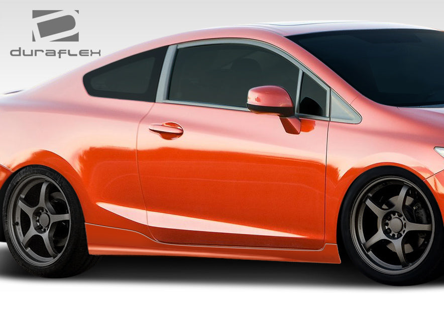 2012-2013 Honda Civic Si 2DR H-Sport Style Body Kit - 6 Piece