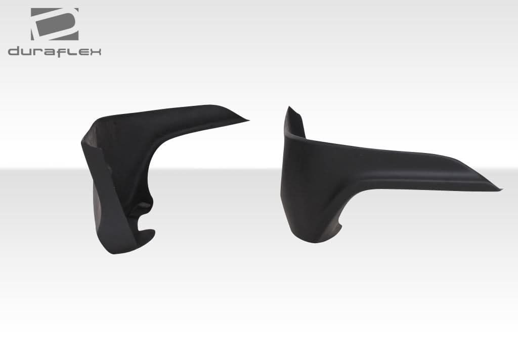 2012-2013 Honda Civic Si 2DR H-Sport Style Rear Bumper Extensions - FRP