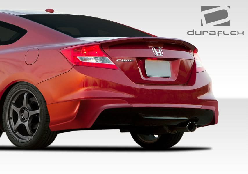 2012-2013 Honda Civic Si 2DR H-Sport Style Body Kit - 6 Piece
