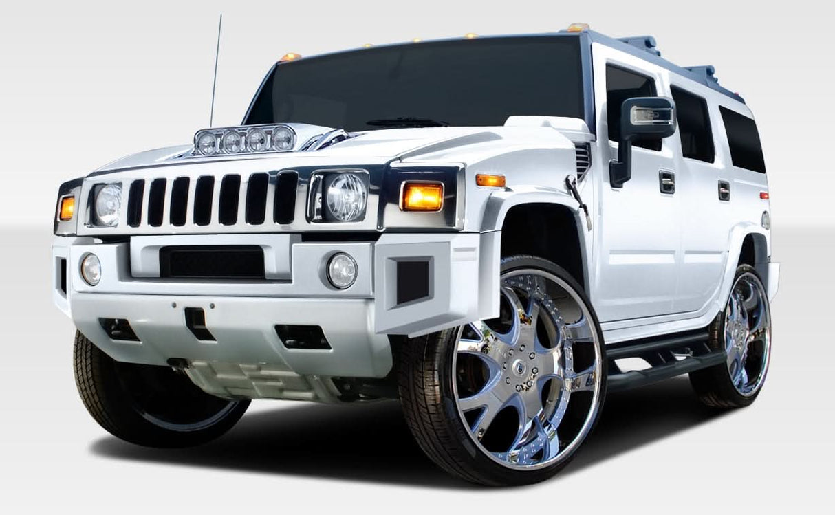 2003-2009 Hummer H2 BR-N Style Body Kit 9 Piece - FRP
