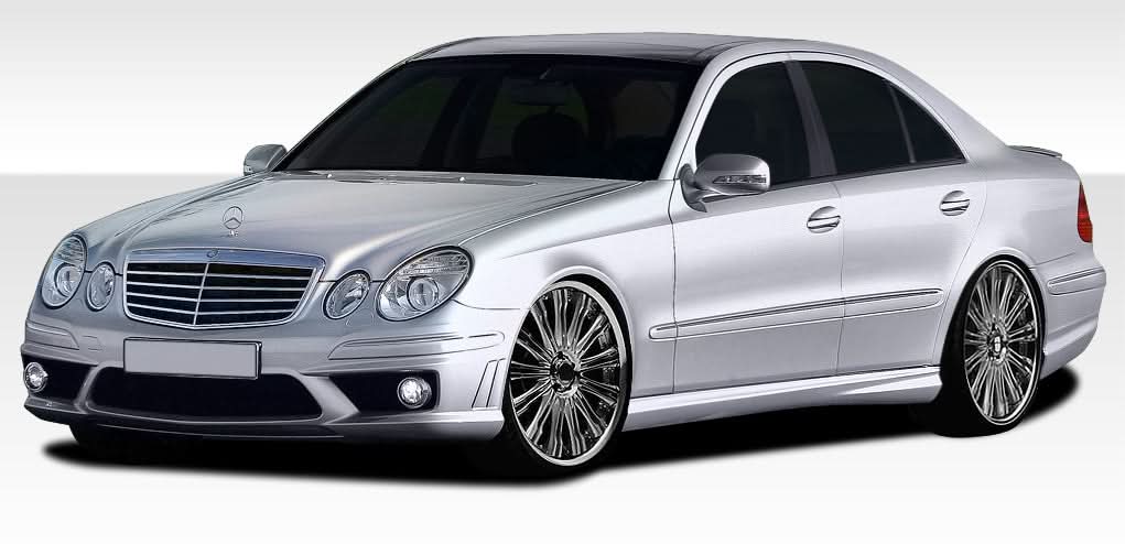 2007-2009 Mercedes E Class E63 Look Body Kit - 4 Piece - FRP