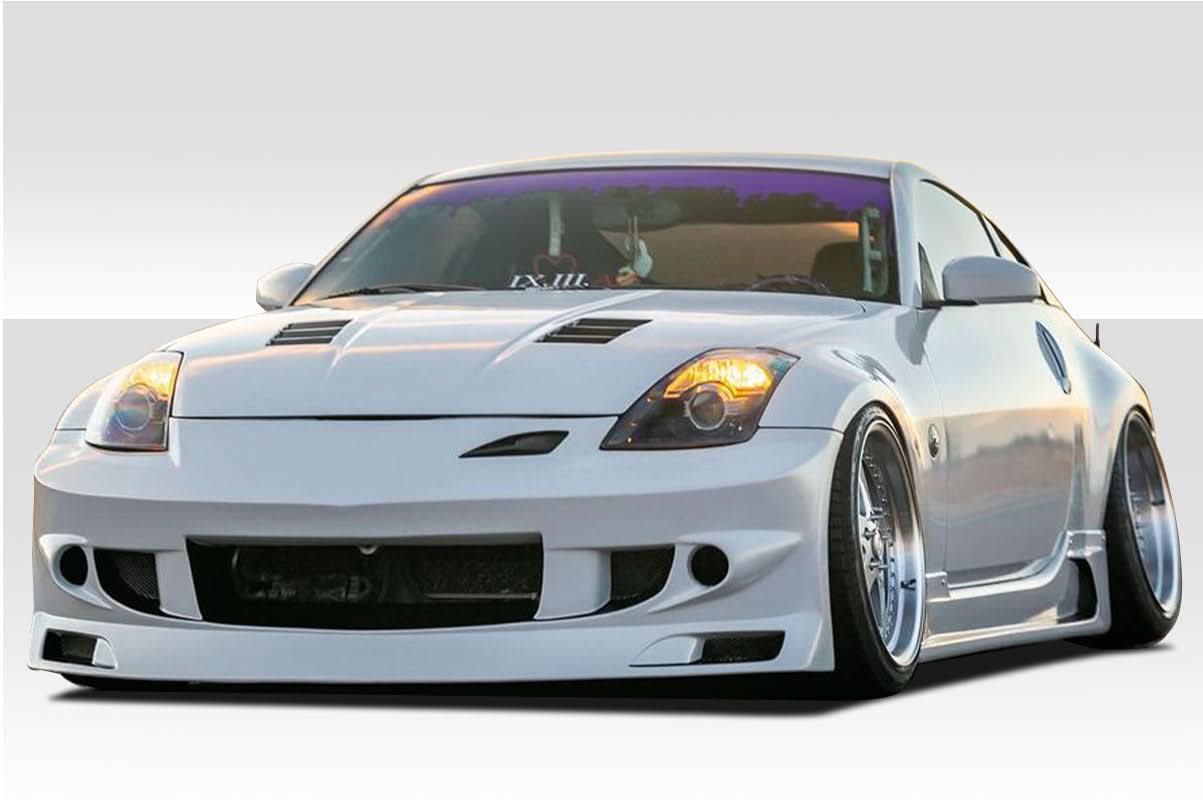 2003-2008 Nissan 350Z J-Spec Style Body Kit - 4 Piece - FRP