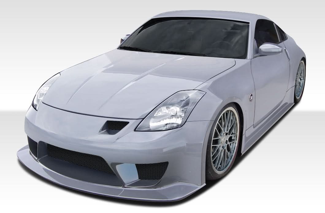 2003-2008 Nissan 350Z J-Spec 2 Style Body Kit - 4 Piece - FRP