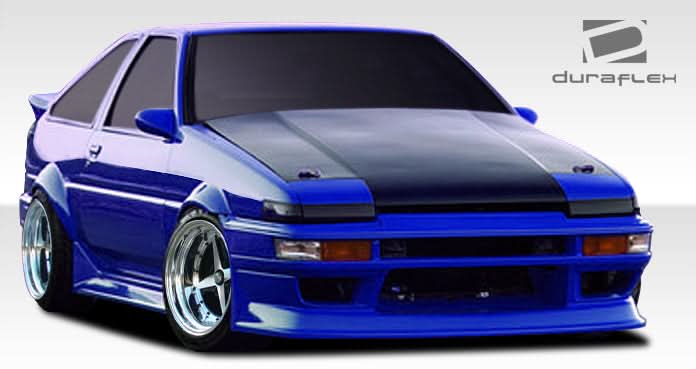 1984-1987 Toyota Corolla RF Design Style Body Kit - FRP