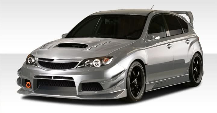 2008-2014 Subaru Impreza STI/WRX VR-S Style Body Kit - 7 Piece