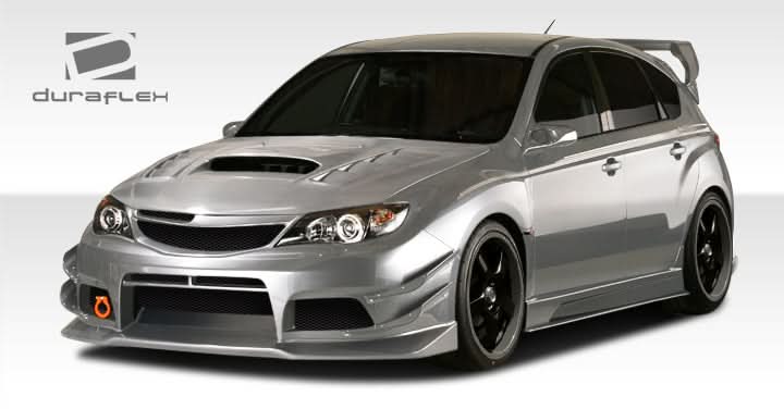2008-2014 Subaru Impreza STI/WRX VR-S Style Body Kit - 7 Piece