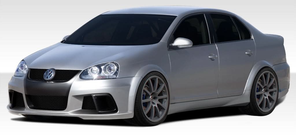 2005-2010 Volkswagen Jetta R-GT Style Wide Body Kit - 18 Piece - FRP