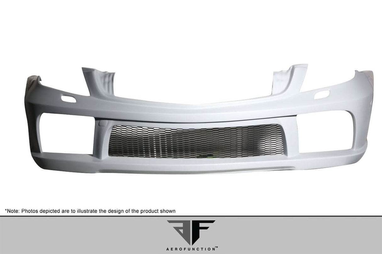 2003-2012 Mercedes SL Class AF-Signature 2 Style Wide Body Front Bumper - FRP