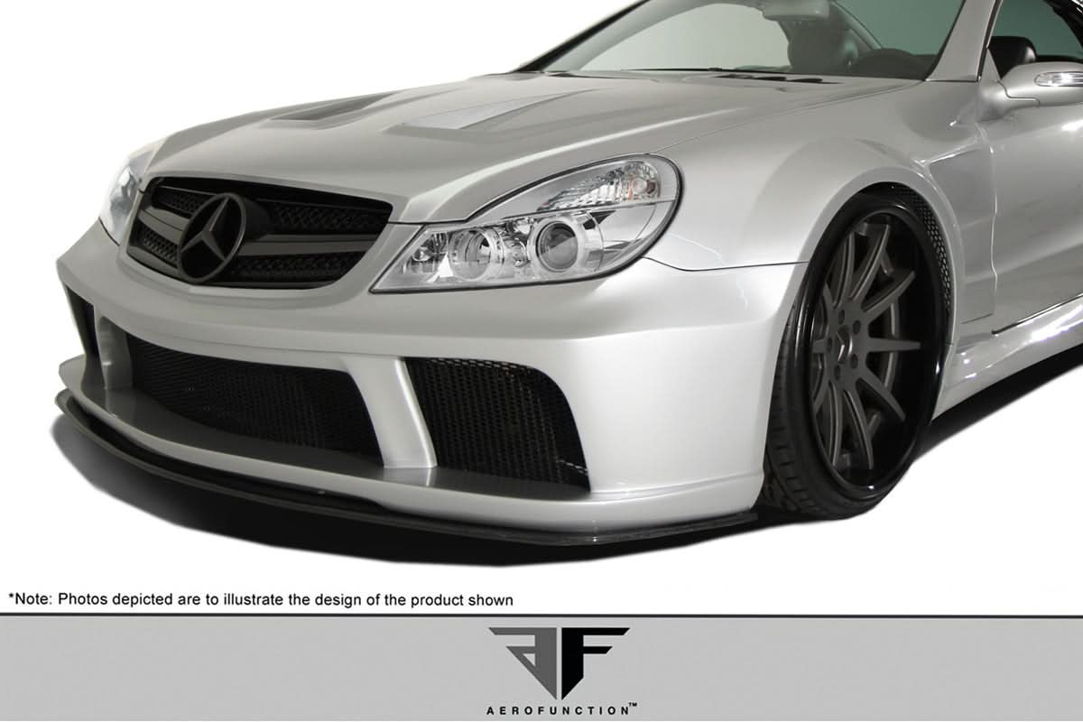 2003-2012 Mercedes SL Class AF-Signature 2 Style Wide Body Front Bumper - FRP