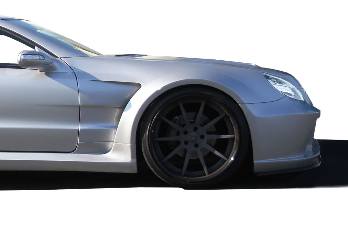 2003-2012 Mercedes SL Class AF-Signature 2 Style Wide Body Front Fenders - FRP