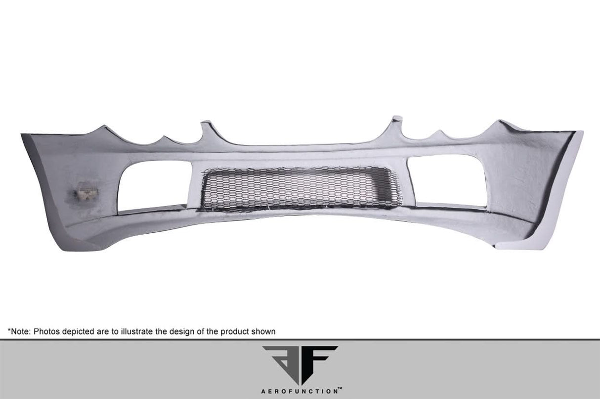 2003-2008 Mercedes SL Class AF-Signature 1 Style Wide Body Front Bumper - FRP