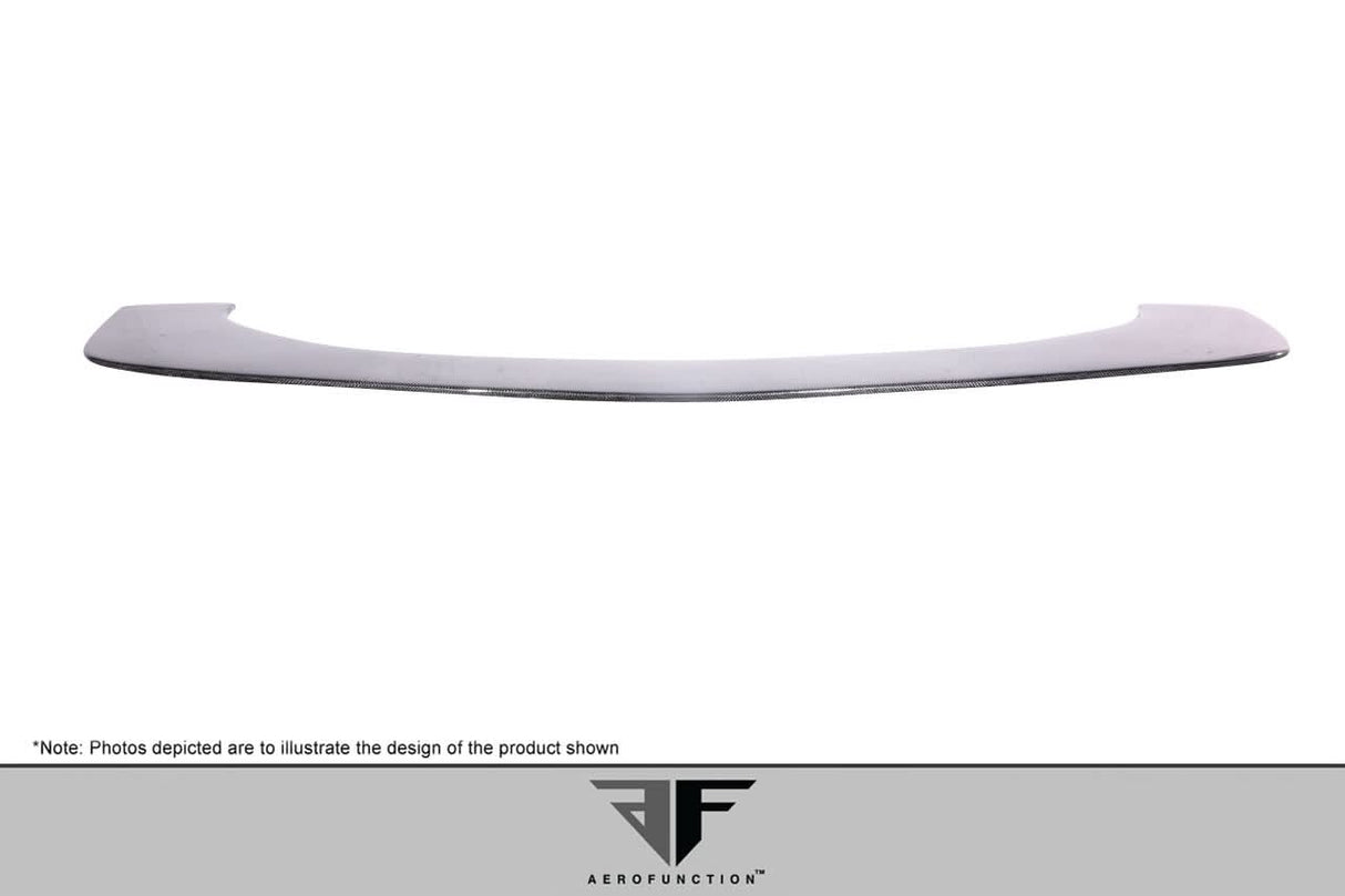 2003-2012 Mercedes SL Class R230 AF-Signature 1 Style Wide Body Front Add On Spoiler - Carbon Fiber