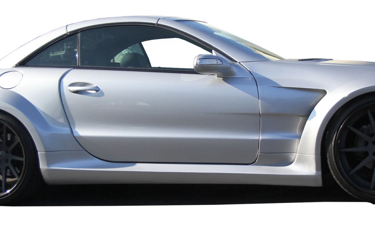 2003-2012 Mercedes SL Class R230 AF-Signature 1 Style Wide Body Side Skirts - FRP
