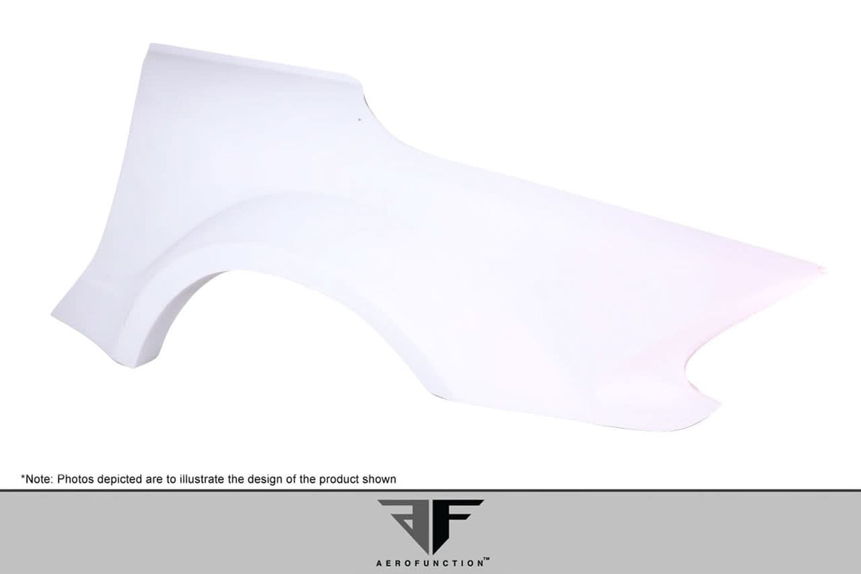2003-2012 Mercedes SL Class AF-Signature 1 Style Wide Body Rear Fenders - FRP