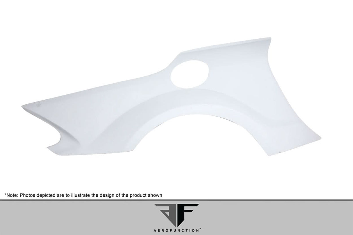 2003-2012 Mercedes SL Class AF-Signature 1 Style Wide Body Rear Fenders - FRP