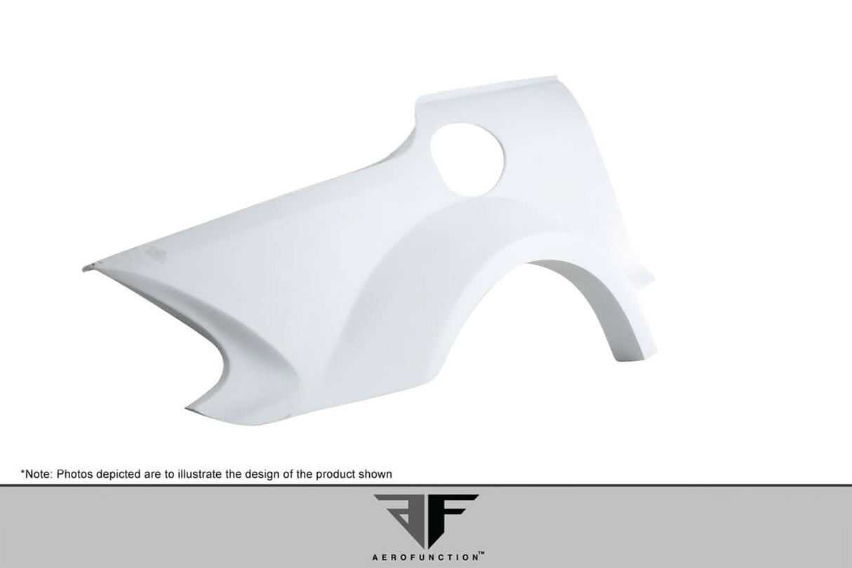 2003-2012 Mercedes SL Class AF-Signature 1 Style Wide Body Rear Fenders - FRP