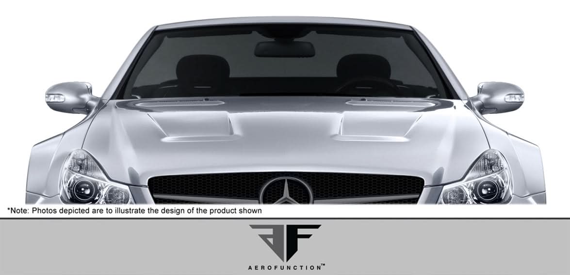 2003-2012 Mercedes SL Class AF-Signature 2 Style Conversion Hood - FRP
