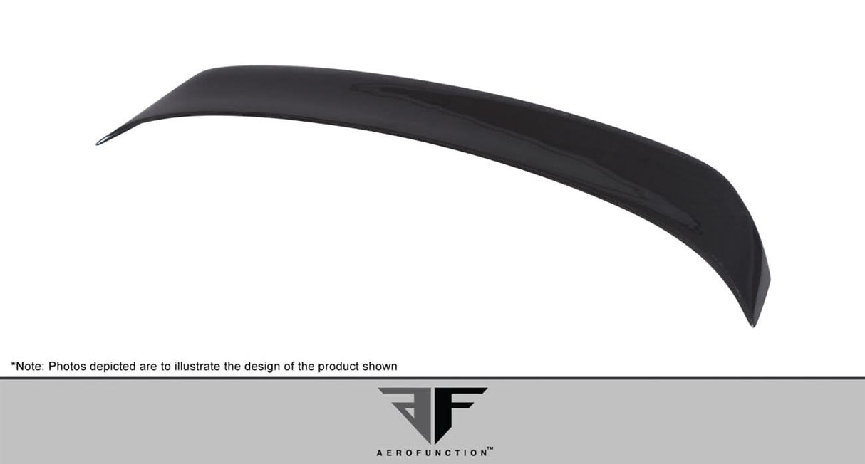 2003-2012 Mercedes SL Class AF-Signature 1 Style Trunk Spoiler - Carbon Fiber