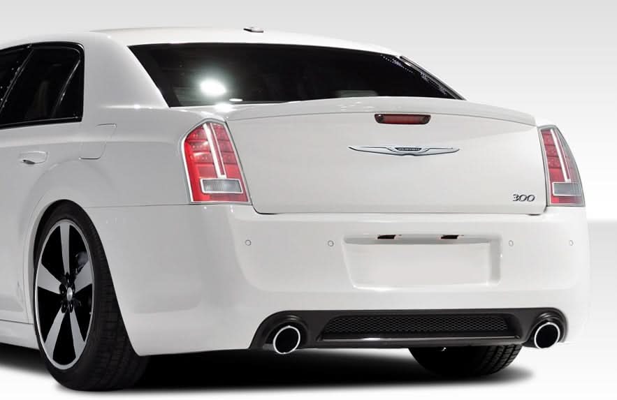 2011-2014 Chrysler 300 SRT Look Rear Bumper Cover - 1 Piece - FRP