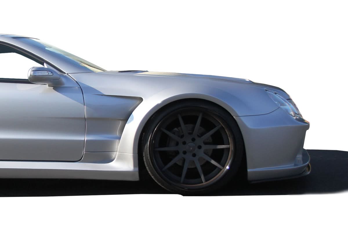 2003-2008 Mercedes SL Class R230 AF-Signature 1 Style Wide Body Front Fenders - FRP