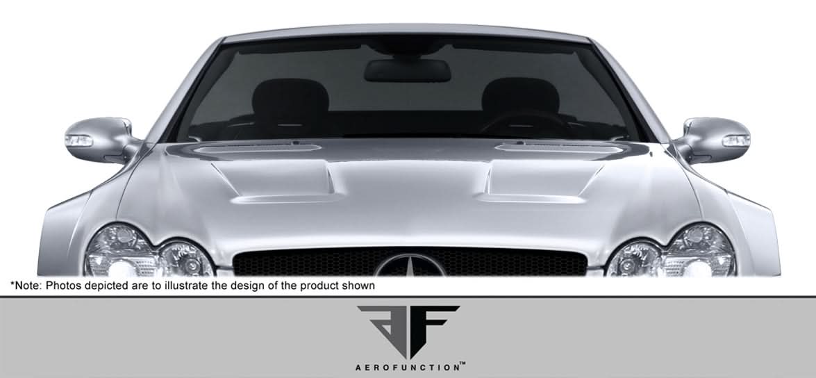 2003-2008 Mercedes SL Class R230 Signature Style Wide Body Kit - Carbon Fiber