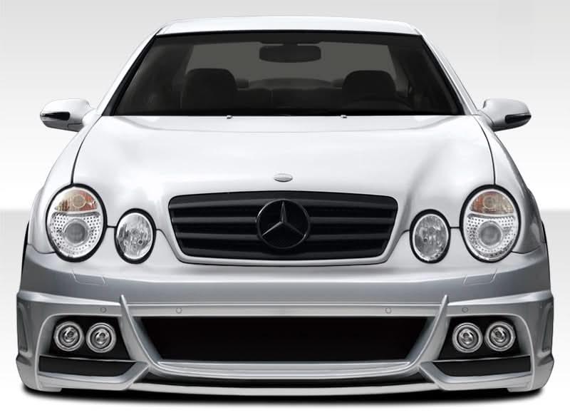 1998-2002 Mercedes CLK W-1 Style Front Bumper Cover - FRP