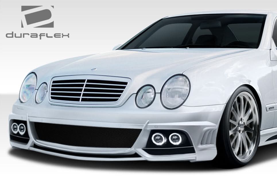 1998-2002 Mercedes CLK W-1 Style Front Bumper Cover - FRP