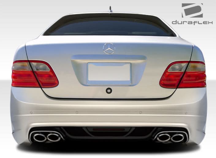 1998-2002 Mercedes CLK W-1 Style Rear Bumper Cover - FRP