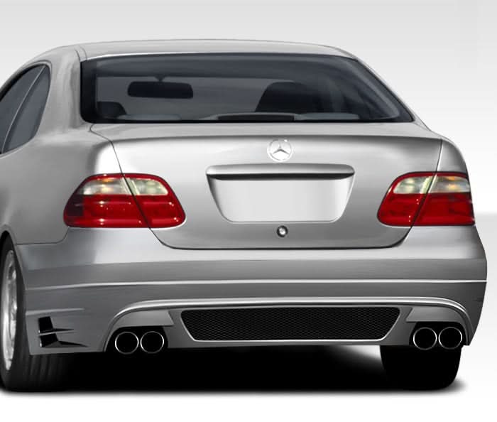 1998-2002 Mercedes CLK W208 BR-T Style Rear Bumper Cover - FRP
