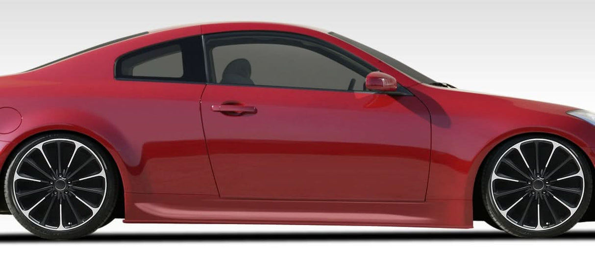 2003-2007 Infiniti G35 Sigma Style Side Skirts Rocker Panels - FRP