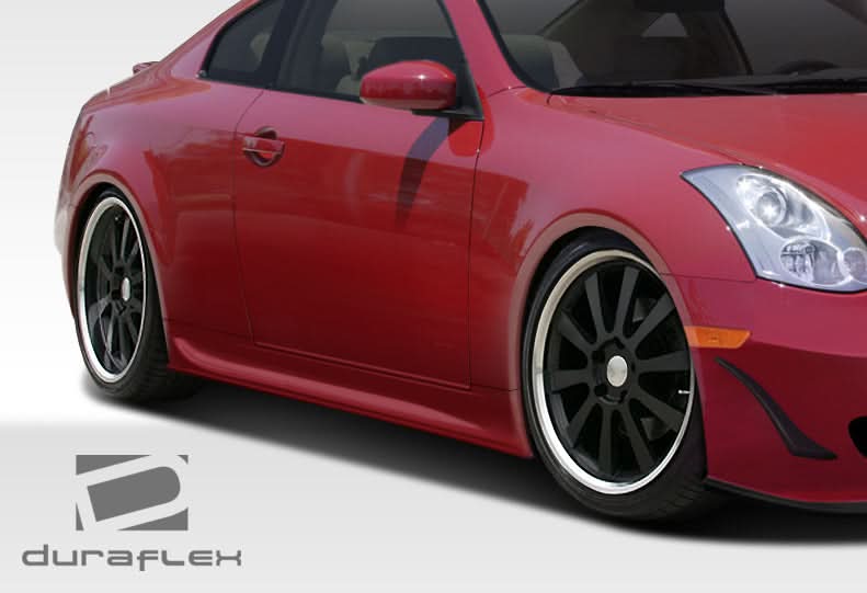 2003-2007 Infiniti G35 Sigma Style Side Skirts Rocker Panels - FRP