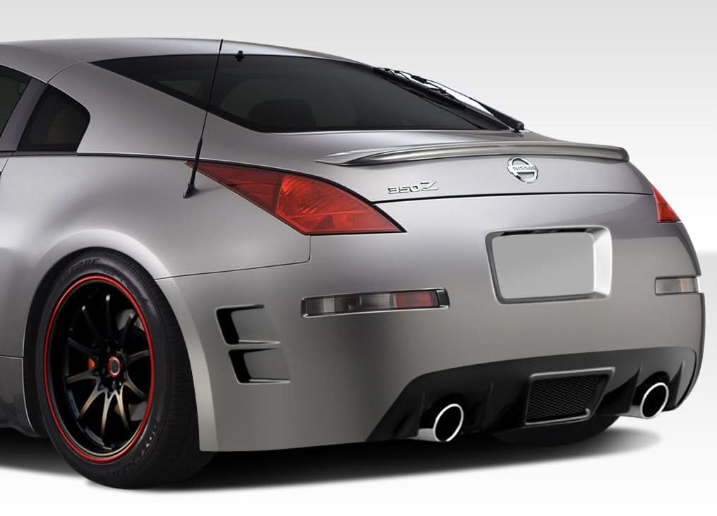 2003-2008 Nissan 350Z C-Speed Style Rear Bumper Cover - FRP