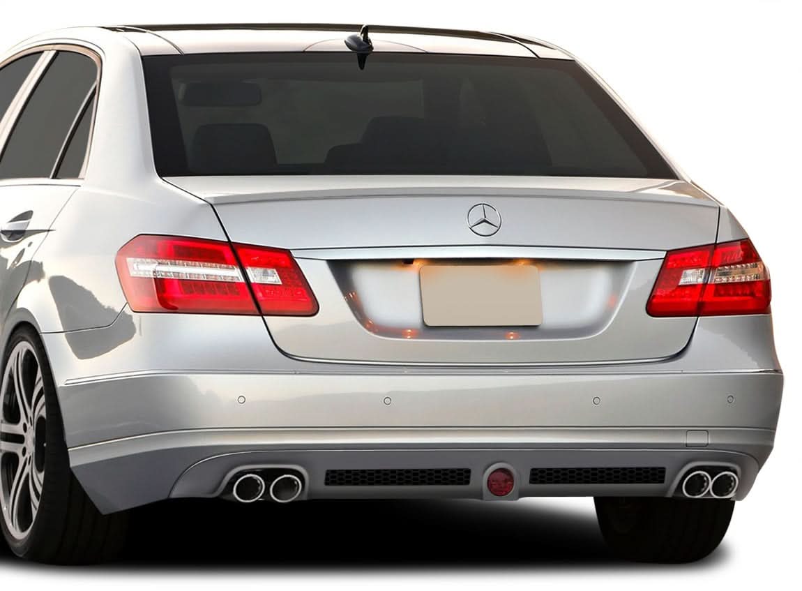 2010-2013 Mercedes E Class AF-1 Style Rear Add-On Spoiler - Polyurethane