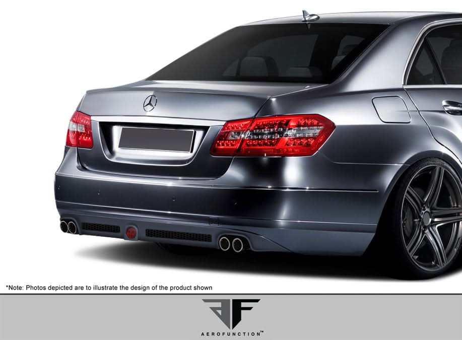 2010-2013 Mercedes E Class AF-1 Style Rear Add-On Spoiler - Polyurethane