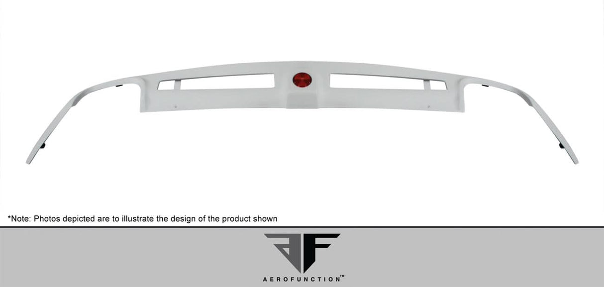 2010-2013 Mercedes E Class AF-1 Style Rear Add-On Spoiler - Polyurethane
