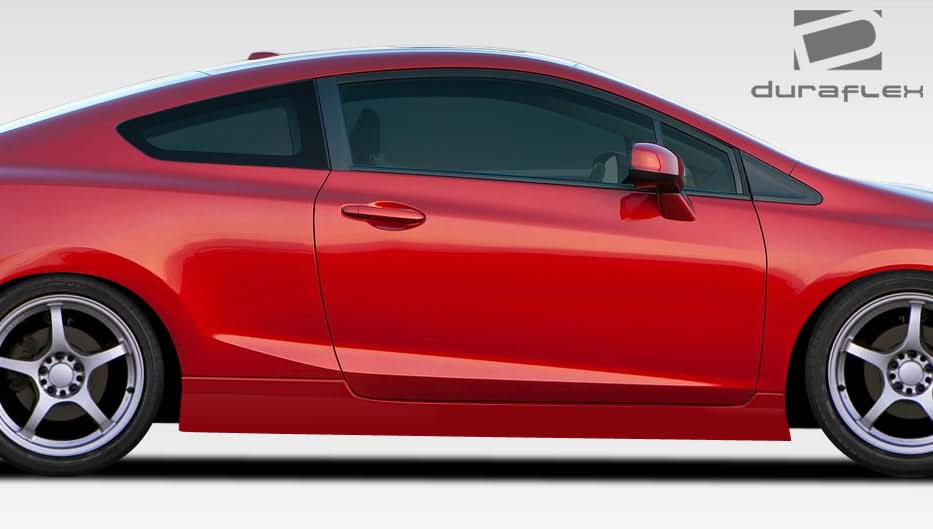 2012-2013 Honda Civic 2DR Bisimoto Edition Style Body Kit - 4 Piece - FRP