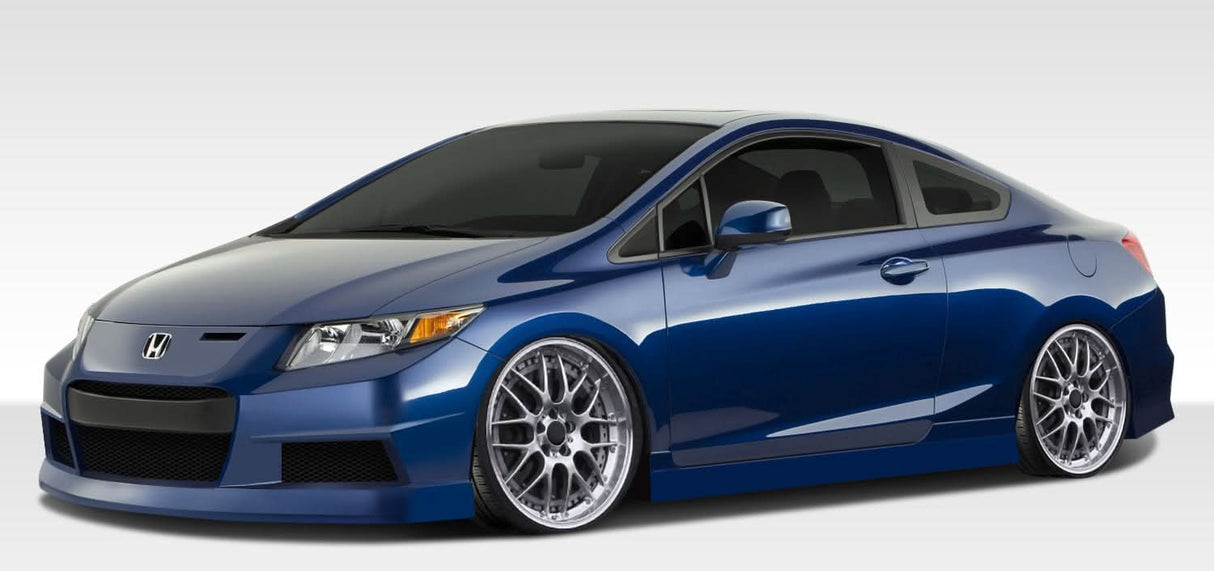 2012-2013 Honda Civic 2DR Bisimoto Edition Style Body Kit - 4 Piece - FRP