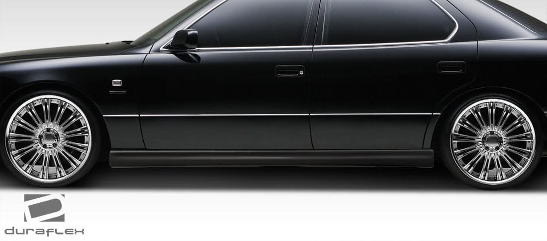 1995-2000 Lexus LS400 VIP Style Side Skirts Rocker Panels - FRP