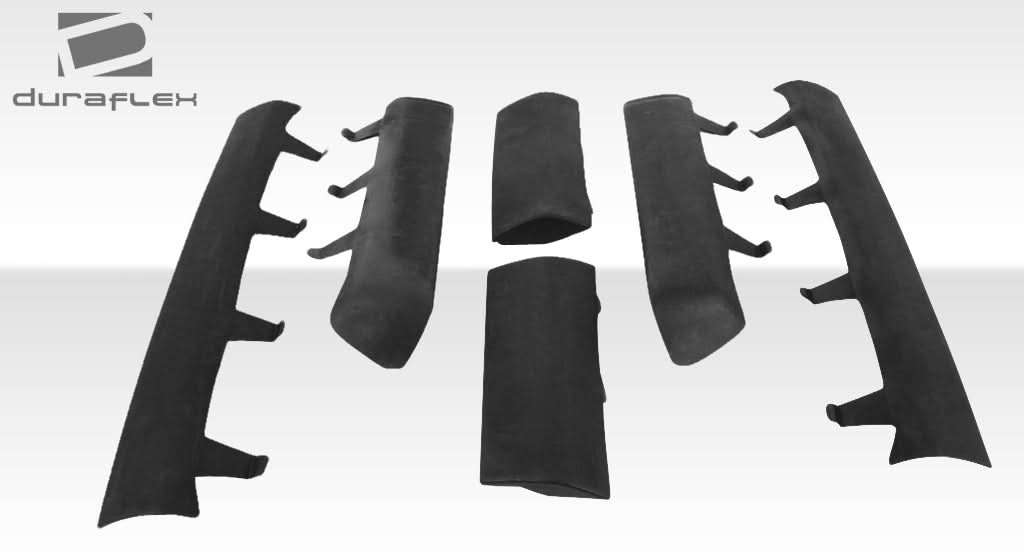 2009-2018 Dodge Ram Quad Cab MP-R Style Side Skirts - 6 Piece FRP