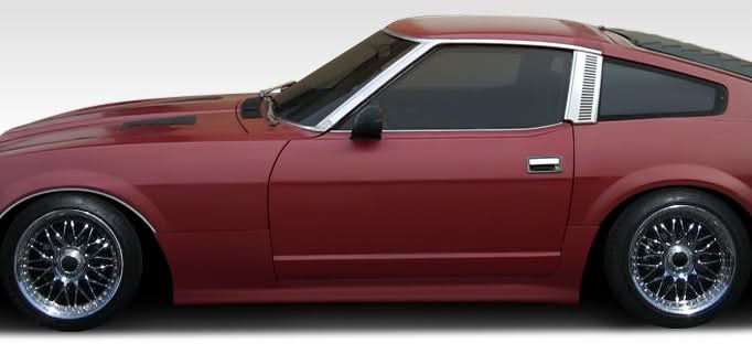 1970-1978 Nissan 240Z 260Z 280Z MS-R Style Side Skirts - 2 Piece - FRP