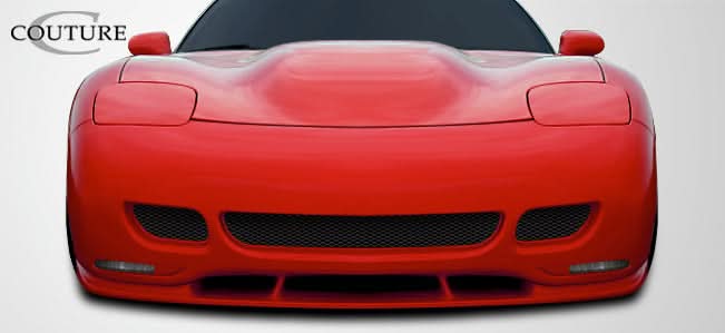 1997-2004 Chevrolet Corvette TS Edition Style Front Lip Spoiler - Polyurethane