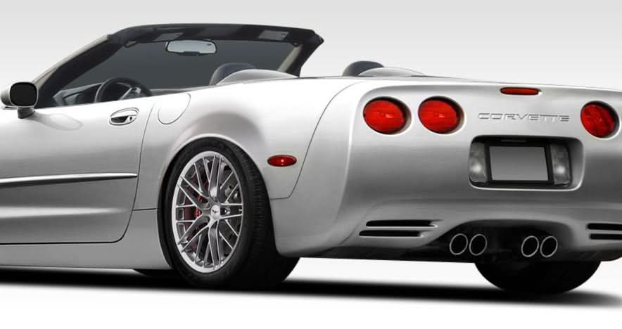 1997-2004 Chevrolet Corvette C5 ZR Edition Style Rear Fenders - FRP