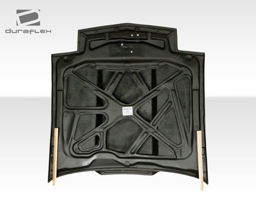 1982-1992 Pontiac Firebird 4 inch Cowl Hood - 1 Piece - FRP