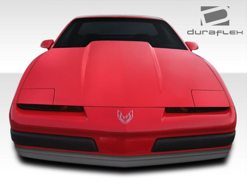 1982-1992 Pontiac Firebird 4 inch Cowl Hood - 1 Piece - FRP