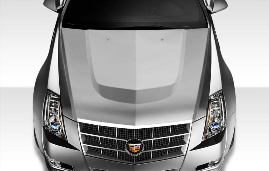 2009-2014 Cadillac CTS-V OEM Look Hood - 1 Piece - FRP