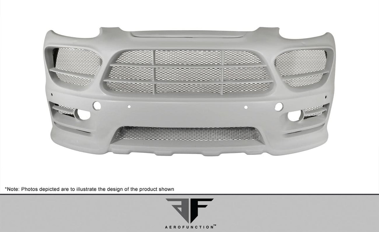 2011-2014 Porsche Cayenne AF-2 Style Front Bumper Cover - FRP