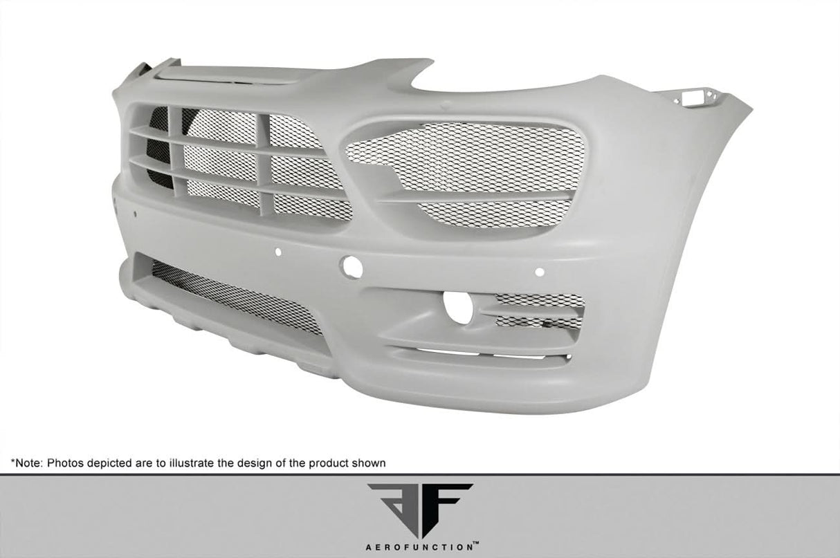 2011-2014 Porsche Cayenne AF-2 Style Front Bumper Cover - FRP